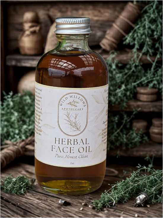 Herbal Face Oil 4 oz.