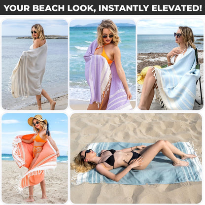 100% Organic Turkish Cotton Towels