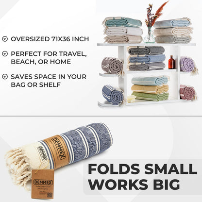 100% Organic Turkish Cotton Towels