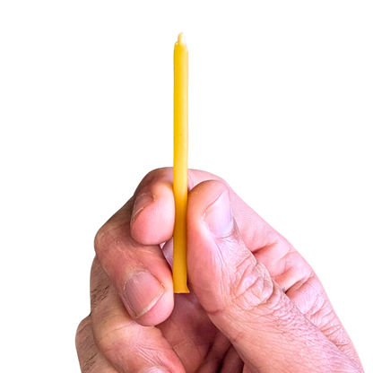 Natural Beeswax Birthday Candles (Box of 108)