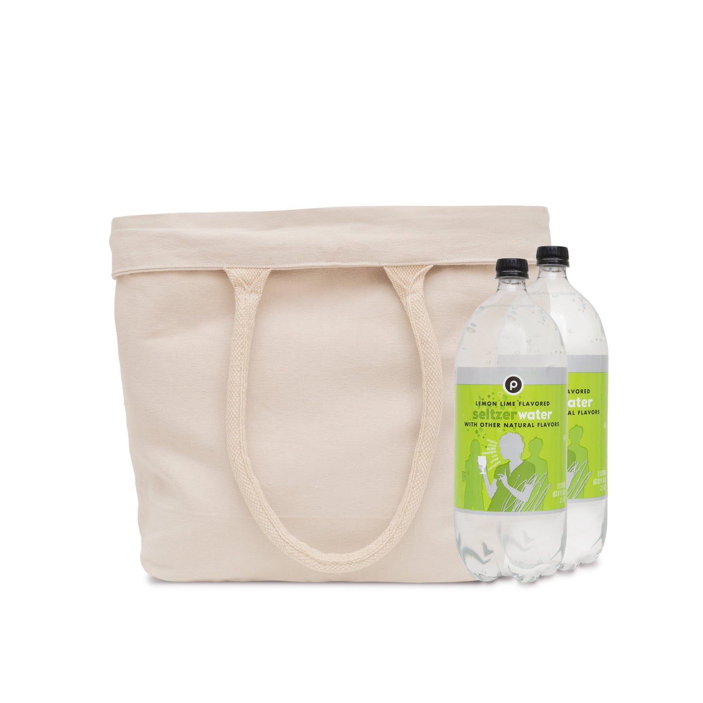 Organic Cotton Canvas Grocery Tote with Drawstring