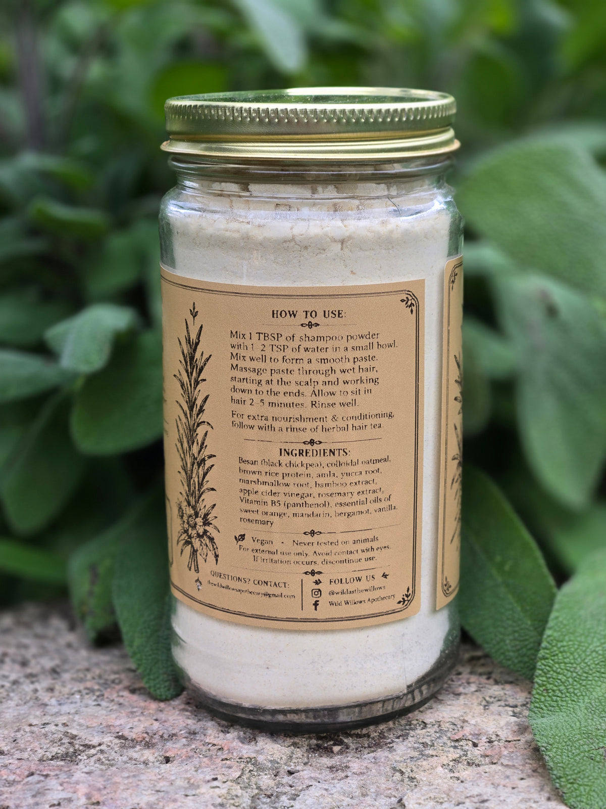 Herbal Shampoo Powder