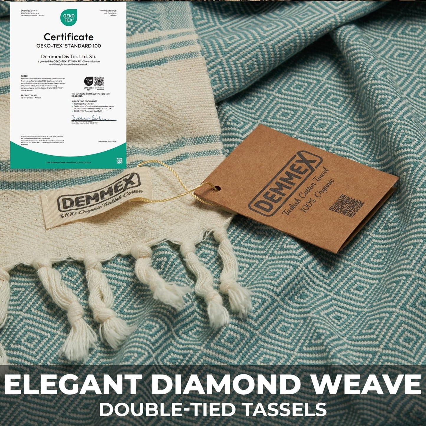 100% Organic Turkish Cotton Towels