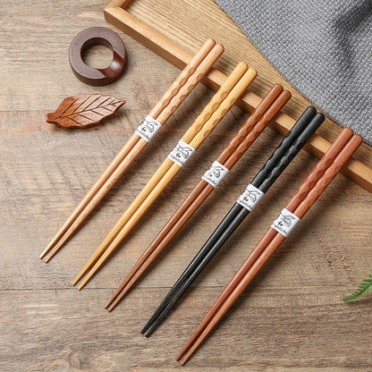 Natural Wooden Chopsticks  Gift Box Set