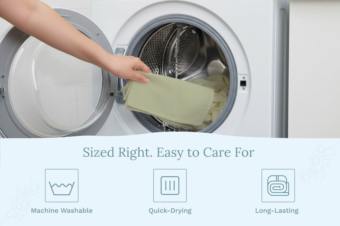 Organic Cotton Flour Sack Kitchen Towels