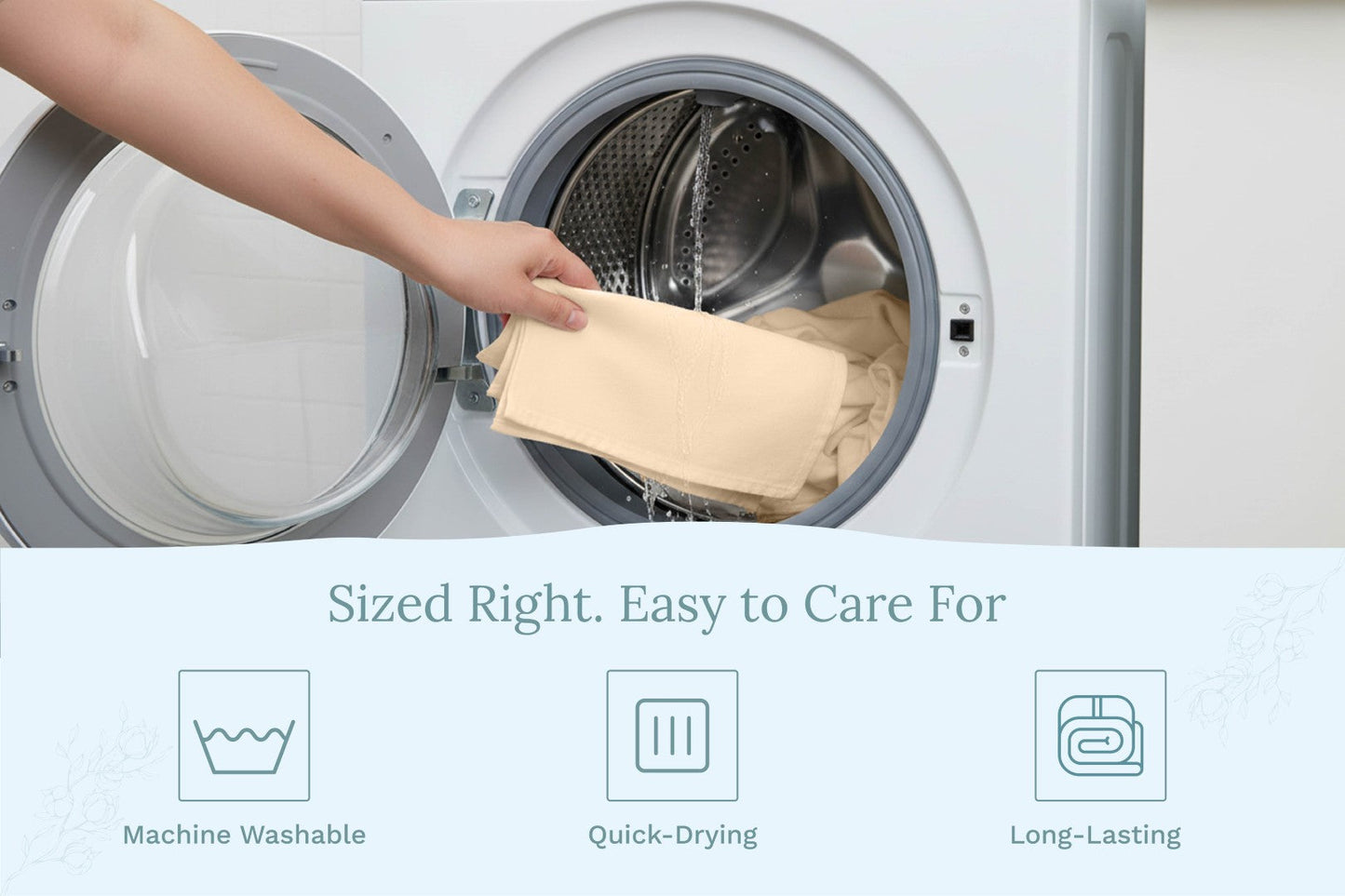 Organic Cotton Flour Sack Kitchen Towels