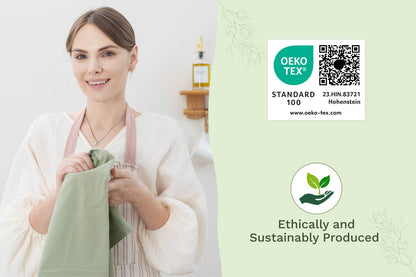 Organic Cotton Flour Sack Kitchen Towels