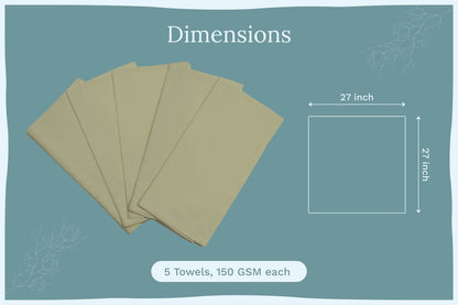 Organic Cotton Flour Sack Kitchen Towels