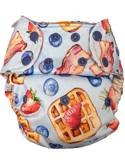 Organic Cotton Cloth Diapers -One Size