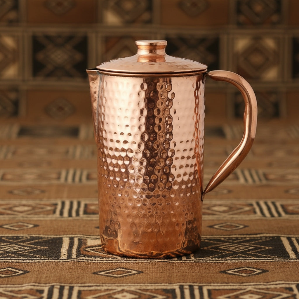 Pure Copper Water Pitcher