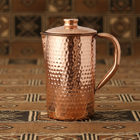 Pure Copper Water Pitcher
