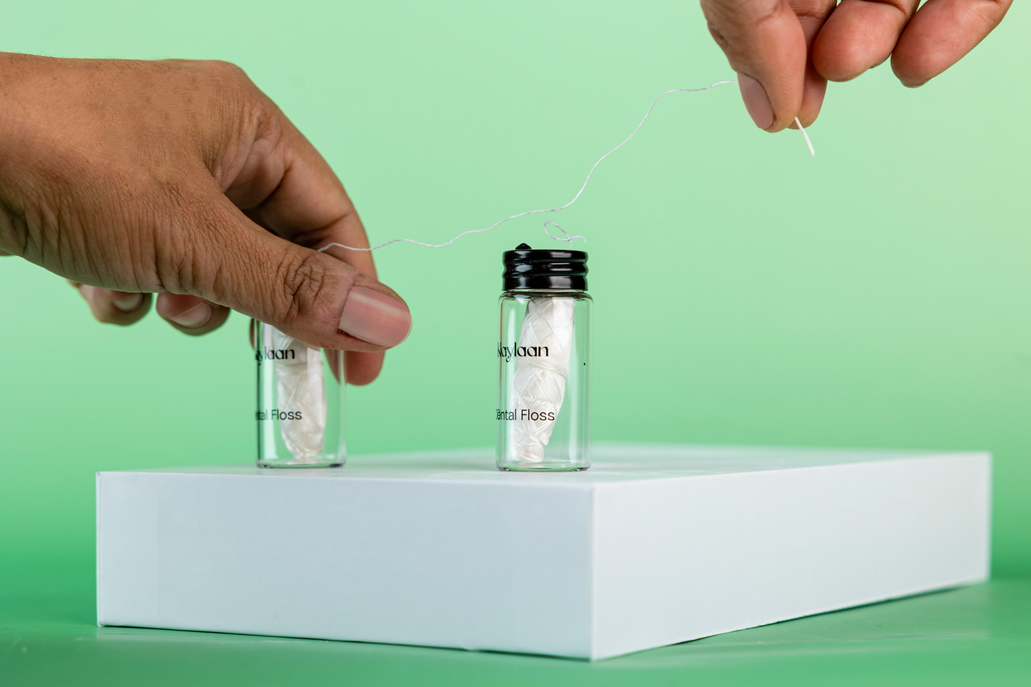 Eco-Friendly Cornstarch Dental Floss