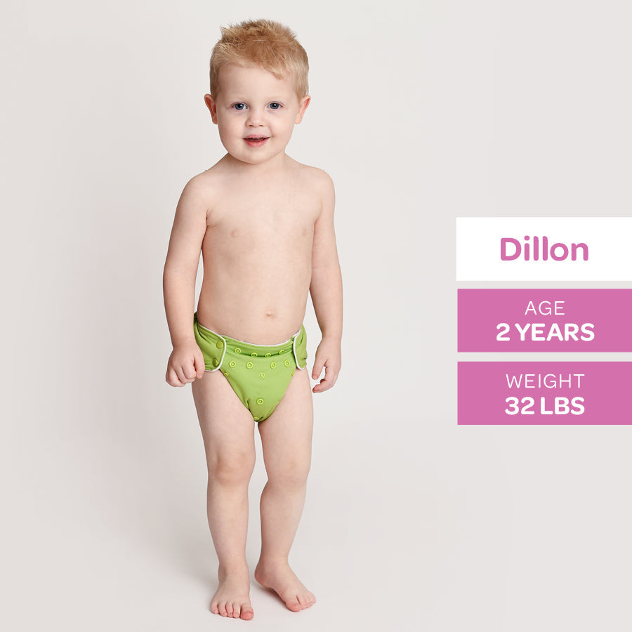 Organic Cotton Cloth Diapers -One Size