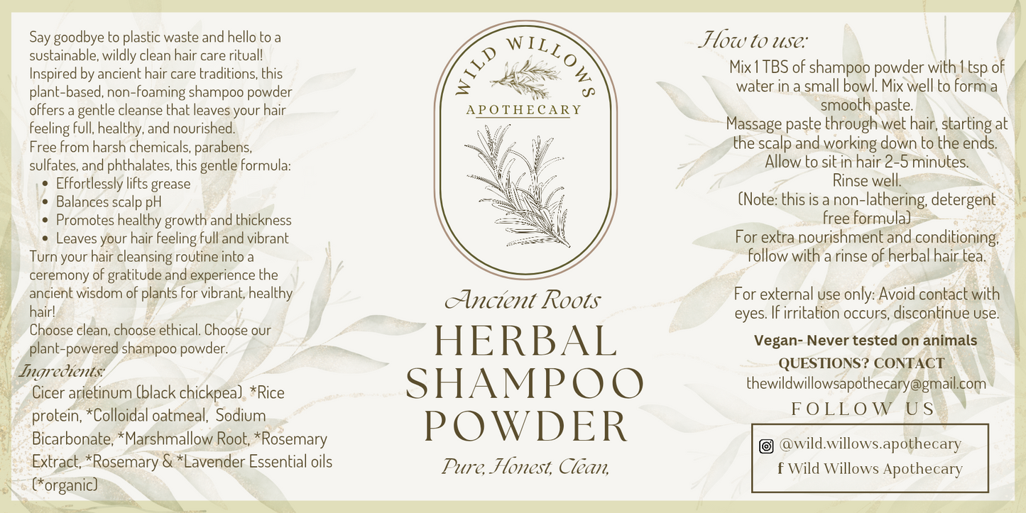 Herbal Shampoo Powder