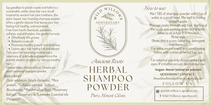Herbal Shampoo Powder