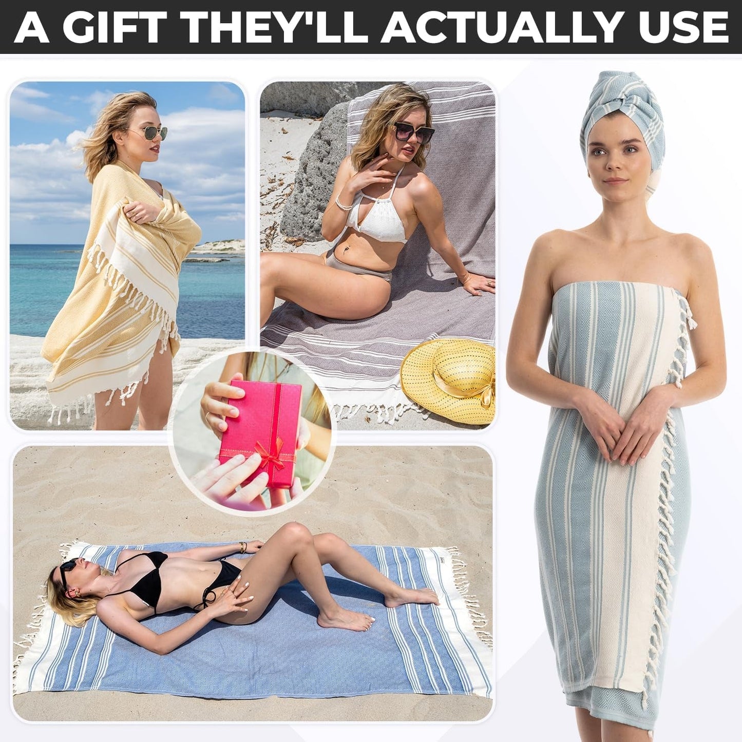 100% Organic Turkish Cotton Towels