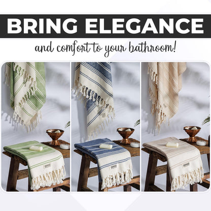 100% Organic Turkish Cotton Towels