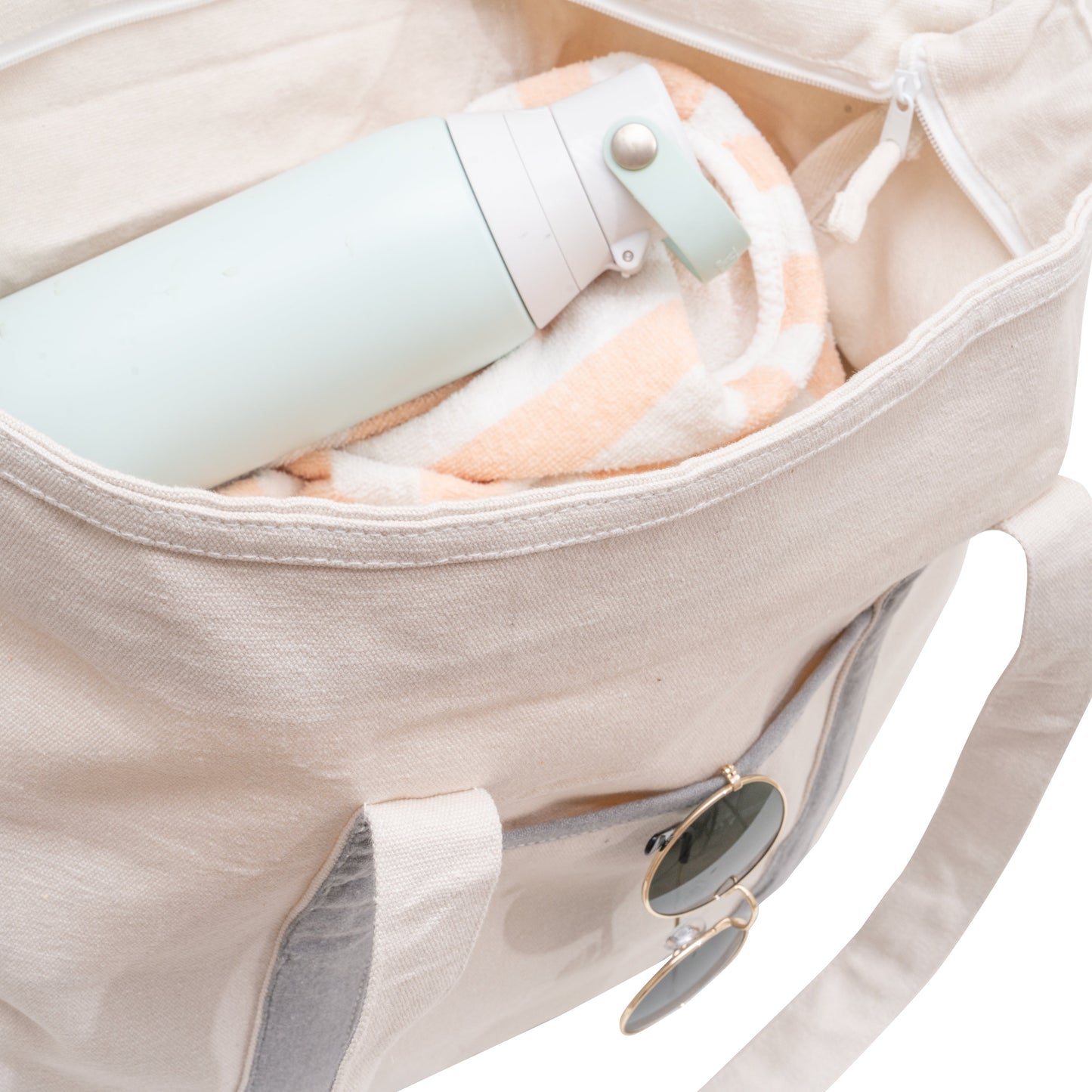 Extra Large Organic Cotton Canvas Tote