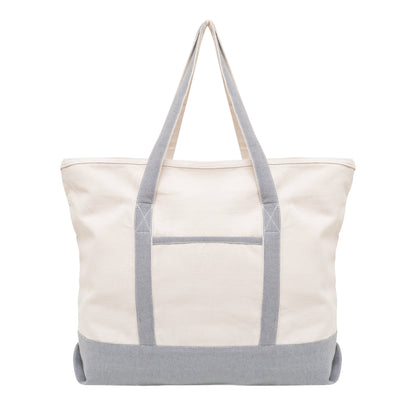 Extra Large Organic Cotton Canvas Tote