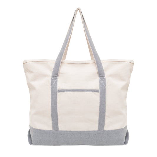 Extra Large Organic Cotton Canvas Tote