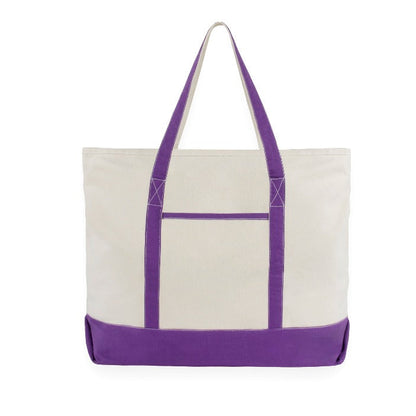 Extra Large Organic Cotton Canvas Tote