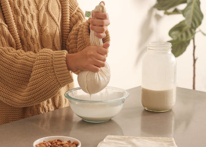 Organic Cotton Nut Milk Bags
