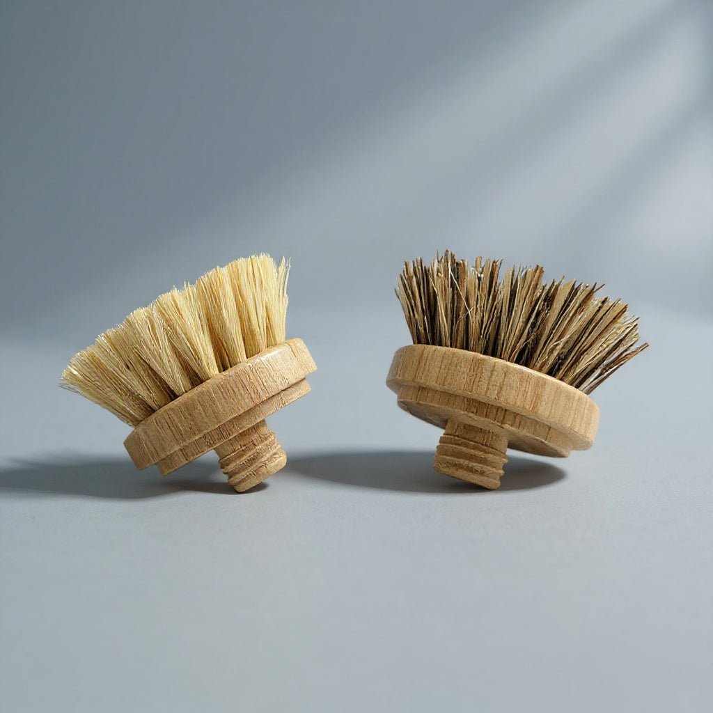 Replacement Screw on  Heads For Modular Bamboo Brushes