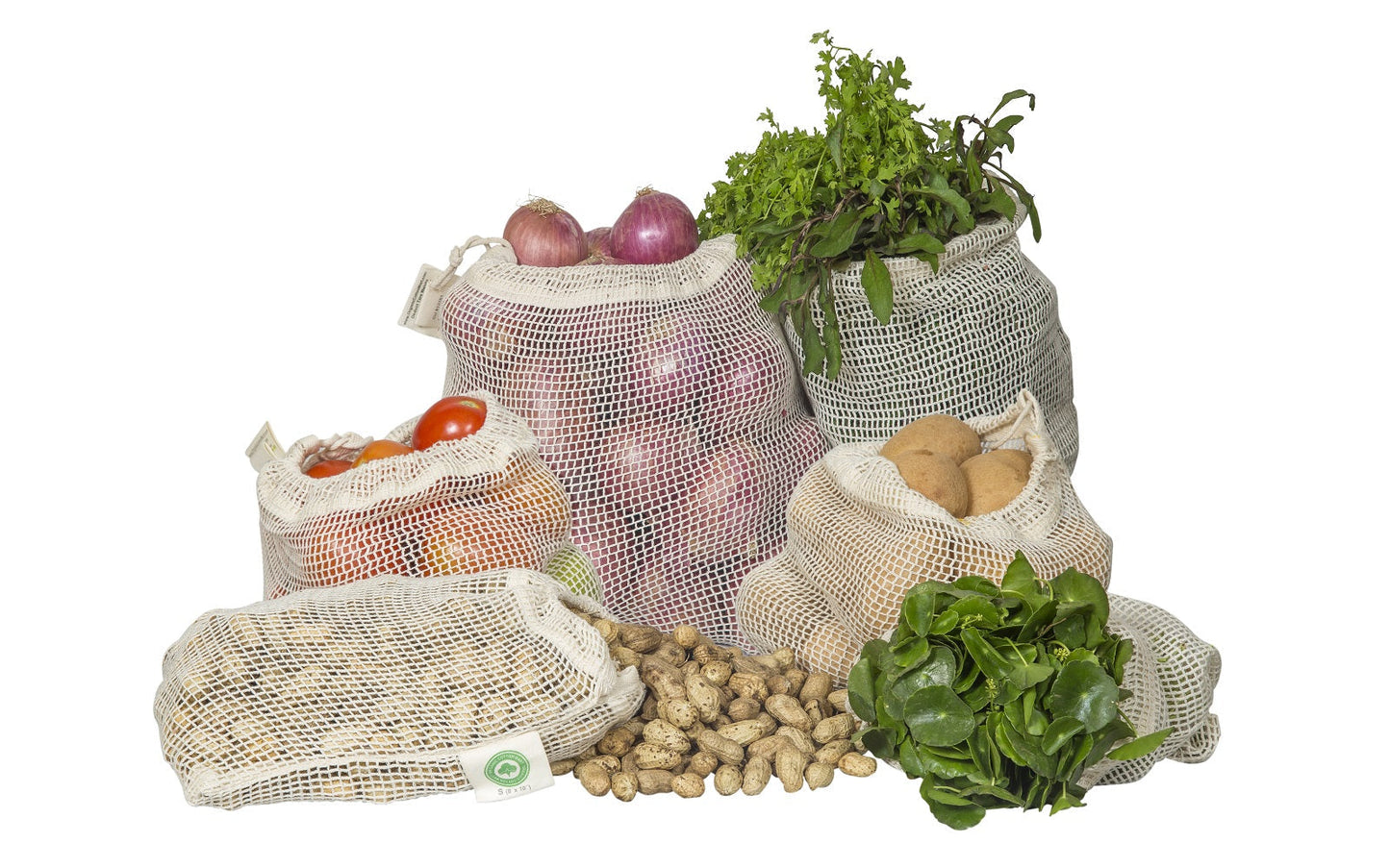 Organic Cotton Mesh Produce Bags