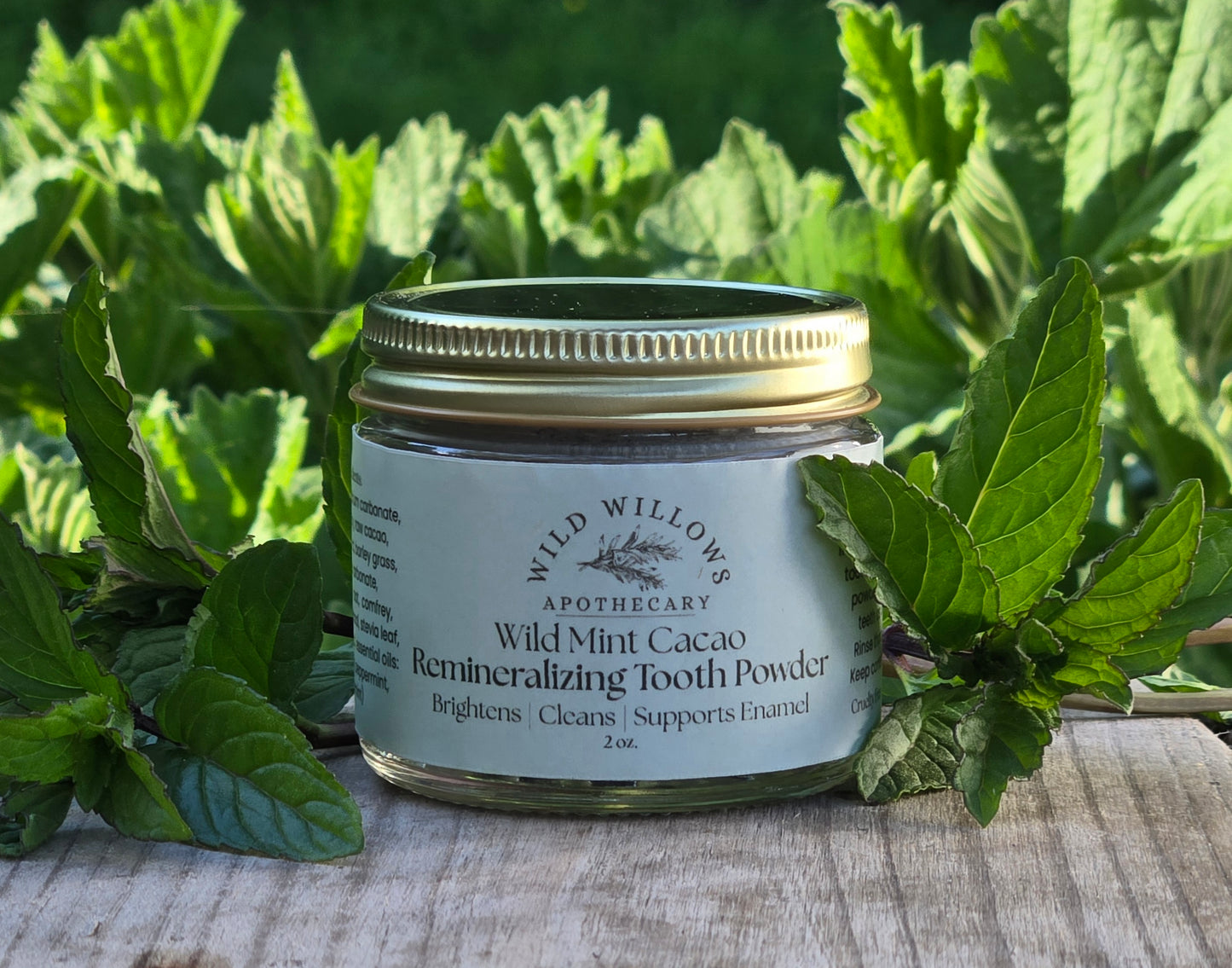 Wild Mint Cacao Tooth Powder