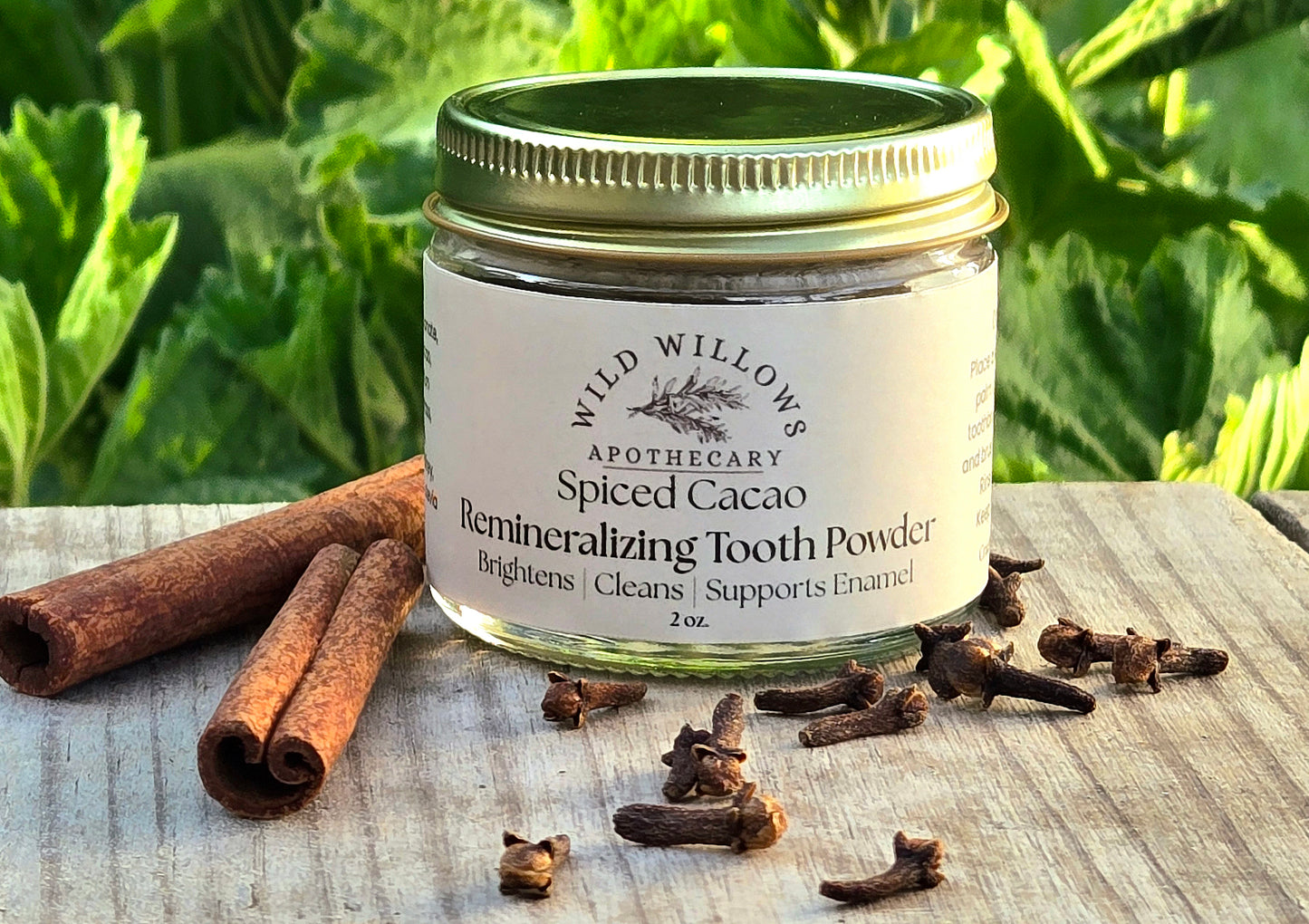 Spiced Cacao Tooth Powder - Cinnamon & Clove Flavor
