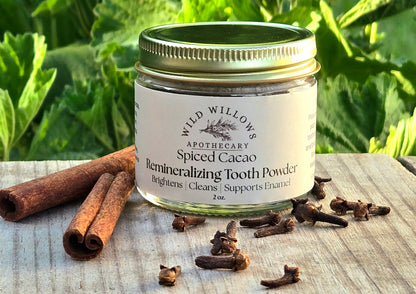 Spiced Cacao Tooth Powder - Cinnamon & Clove Flavor