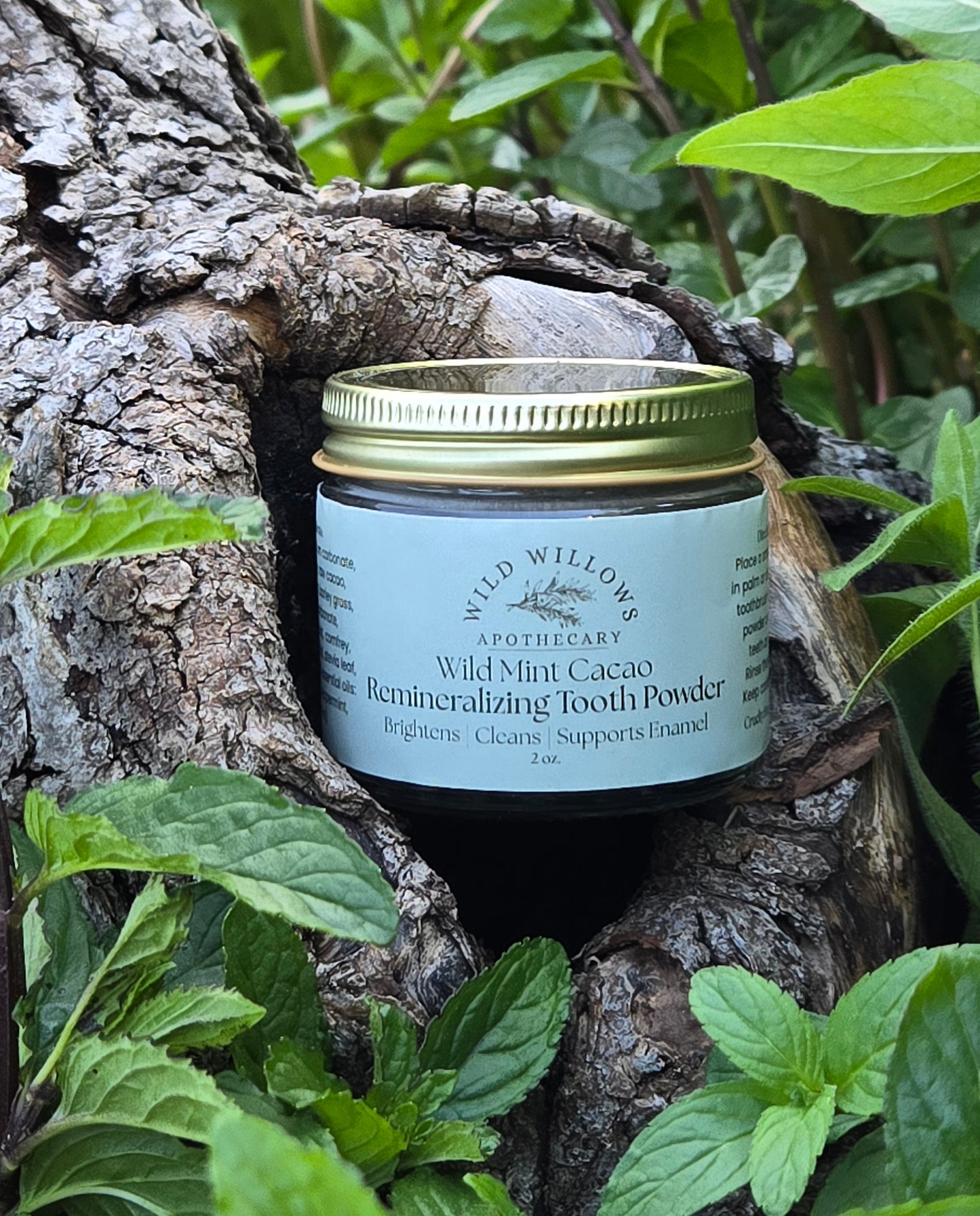 Wild Mint Cacao Tooth Powder