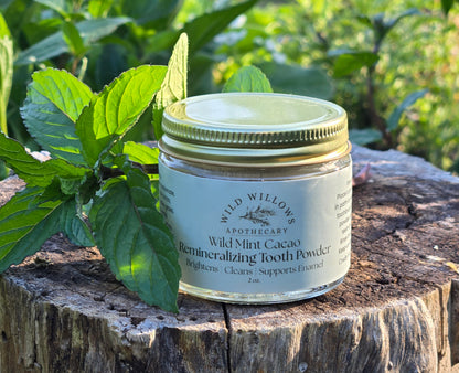 Wild Mint Cacao Tooth Powder