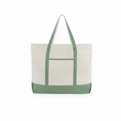 Extra Large Organic Cotton Canvas Tote