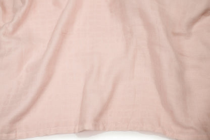 Organic Cotton Swaddle Blanket - Pink