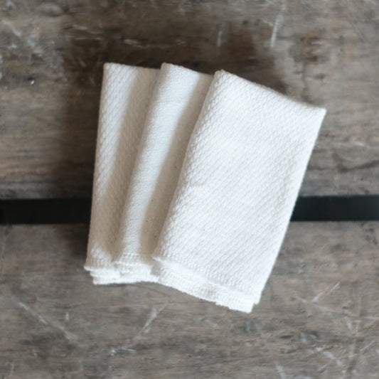 Organic Birdseye Cotton Wash Cloths